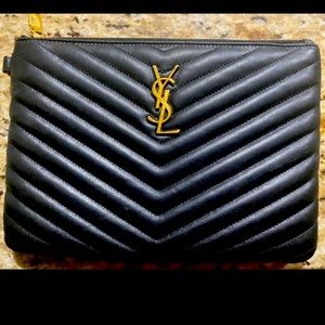 YSL clutch purse
